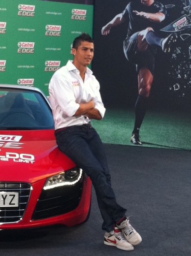 Cristiano Ronaldo Castrol Inforpress
