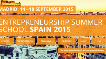 ATREVIA participates in the Entrepreneurship Summer School Spain 2015