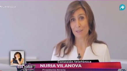 Núria Vilanova, entrevistada en «El gato al agua» por el Día Internacional de la Mujer