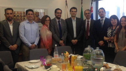 The office at ATREVIA Brazil organized a meeting with the newspaper Folha de São Paulo