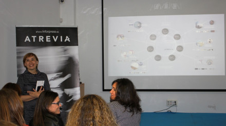 ATREVIA presents its innovative concept on spherical brands in a Conference on Communication
