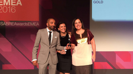 ATREVIA, vencedora de dois prémios nos SABRE Awards