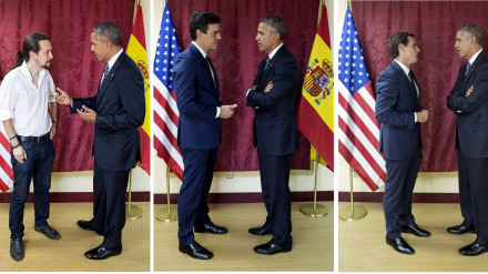 What protocol does not allow you to say… Non-verbal Communication analysis in Obama’s meeting with opposition leaders