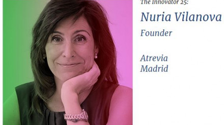 Núria Vilanova is elected as one of the top 25 innovative leaders at an international level by The Holmes Report