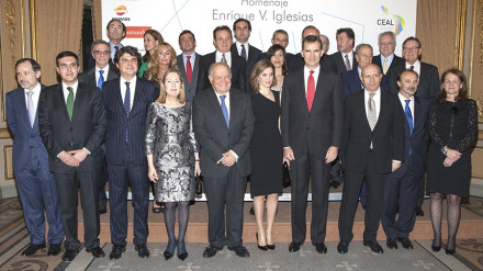 El Rey entrega el Premio Enrique V. Iglesias, galardón impulsado por Núria Vilanova y CEAL Ibérico