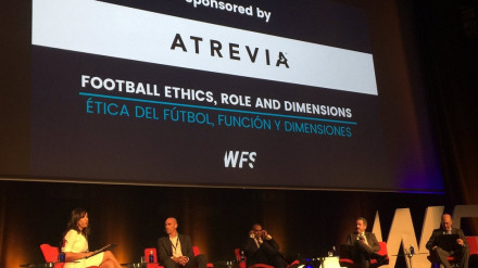Isabel Lara speaks about ethics in football and Gema Román about Generation Z in the World Football Summit