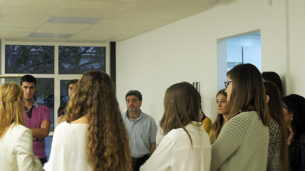 Los futuros DIRCOM’s visitan la oficina de ATREVIA en Barcelona