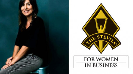 Núria Vilanova wins the Stevie Award for Women in Business
