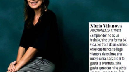 Núria Vilanova, entre las 500 españolas más influyentes