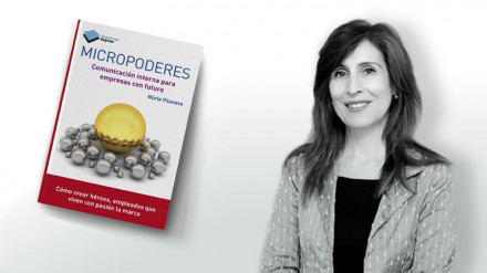 Núria Vilanova y su libro Micropoderes llevan la Comunicación Interna a la Feria del Libro de Madrid
