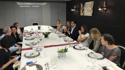 Almoço com Alberto Andreu Pinillos