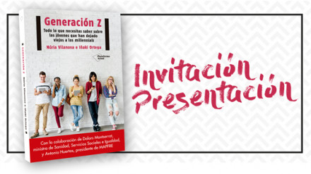 Presentación del libro ‘Generación Z, todo lo que necesitas saber sobre los jóvenes que han dejado viejos a los millennials’