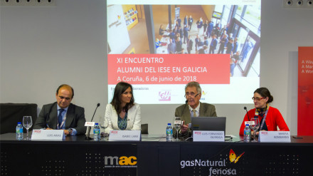 Isabel Lara, vicepresidenta de ATREVIA, participa en el XI Encuentro de Alumni del IESE en Galicia