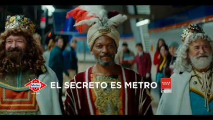 El Secreto es Metro. La nueva campaña de Navidad de ATREVIA para Metro Madrid
