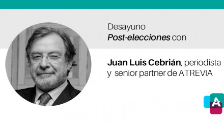 Desayuno post-electoral con Juan Luis Cebrián
