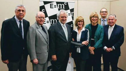 Núria Vilanova recibe el premio Mestres de la Comunicació 2019