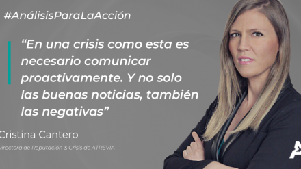 Claves de la comunicación: Cristina Cantero (#ATREVIACovid19)