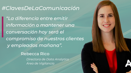 Claves de la comunicación: Rebecca Rico (#ATREVIACovid19)