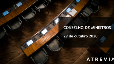 Conselho de Ministros | 29 de outubro 2020