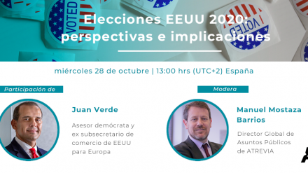 Elecciones EE.UU. 2020: Perspectivas e implicaciones. Sesión online con Juan Verde & Manuel Mostaza