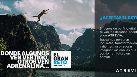 Presentamos el #ATREVIAChallenge… ¿Aceptas el Gran Reto?