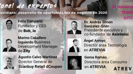 Panel de expertos online (23.11): Covidians, desarrollo de oportunidades de negocio en 2020”