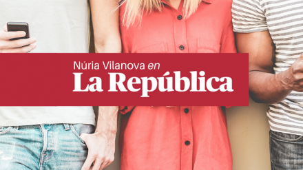 Núria Vilanova, en la República: «Comunicación: ya nada es igual»