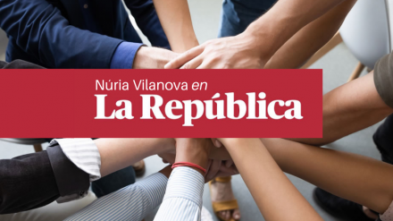 Núria Vilanova, en La República: «Activismo empresarial: aún más necesario»
