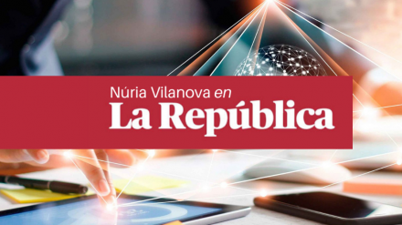 Núria Vilanova, en La República: «Innovar, investigar, comunicar»