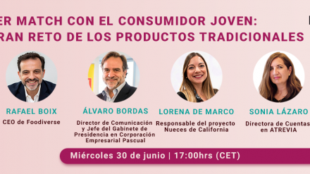 Sesión online de La Batidora by ATREVIA: «Hacer match con el consumidor joven: el gran reto de los productos tradicionales»