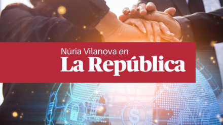 Núria Vilanova, en La República: «Filantropía o compromiso»