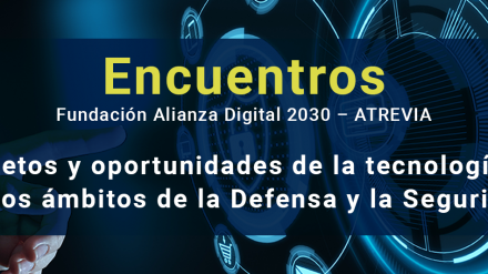 Nuevo webinar (15/11): Retos y oportunidades de la tecnología en los ámbitos de la Defensa y la Seguridad