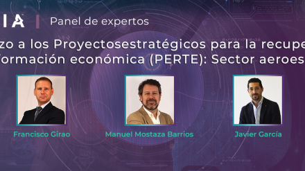 Nuevo webinar (21/10): Un vistazo a los proyectos estratégicos para la recuperación y transformación económica (PERTE): Sector aeroespacial