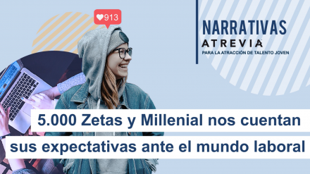 Nuevo #InformeATREVIA: Valores personales y búsqueda de empleo en la Generación Z