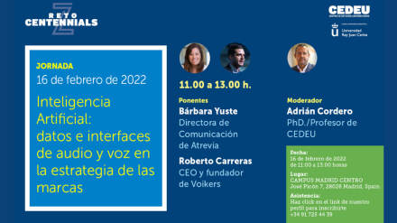 Bárbara Yuste, directora de Comunicación de ATREVIA, participará en la tercera jornada del Reto Centennials (16/02)