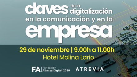 Nuevo evento en Málaga: Las claves de la digitalización y la comunicación en la empresa