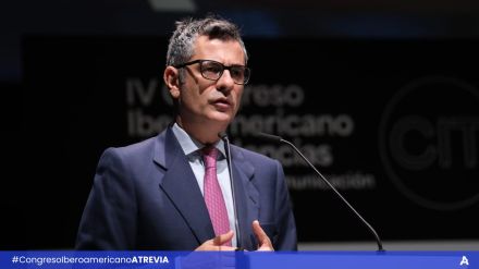 Félix Bolaños, ministro de la Presidencia, Relaciones con las Cortes y Memoria Democrática, en el IV Congreso Iberoamericano ATREVIA: «España es la economía avanzada que más crecerá en 2023»