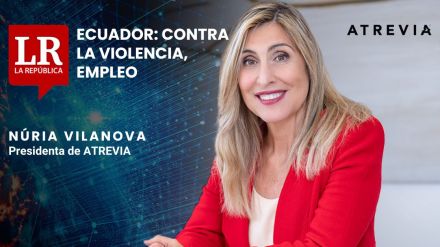 Núria Vilanova, en La República: «Ecuador: contra la violencia, empleo»