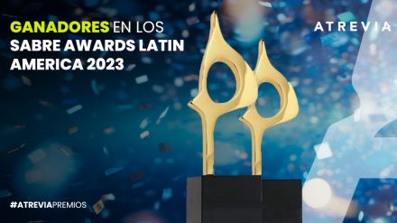 ATREVIA celebra su doble victoria  en los SABRE Awards 2023