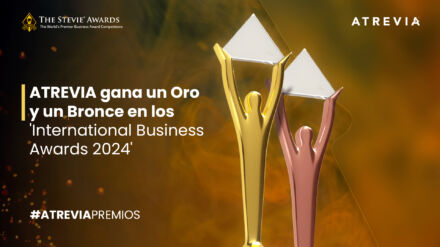ATREVIA gana un Oro y un Bronce en los Stevie Awards 2024