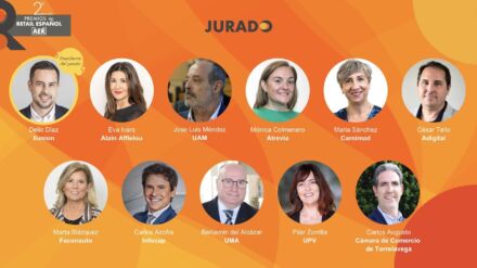 Mónica Colmenero, entre los miembros del jurado de los Premios del Retail Español 2024