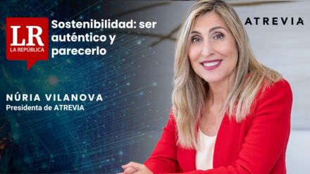 Núria Vilanova, en La República: «Sostenibilidad: ser auténtico y parecerlo»