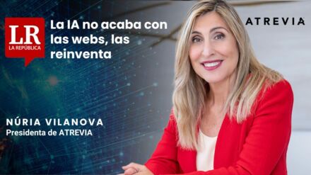Núria Vilanova, en La República: «La IA no acaba con las webs, las reinventa»