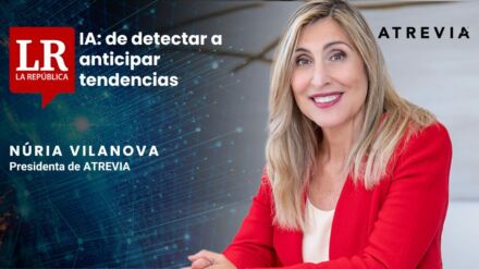 Núria Vilanova, en La República: «IA: de detectar a anticipar tendencias»
