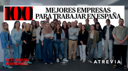 ATREVIA, entre las mejores 25 empresas para trabajar en España