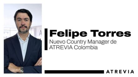ATREVIA REFUERZA SU OPERACIÓN EN COLOMBIA CON EL NOMBRAMIENTO DE FELIPE TORRES COMO NUEVO COUNTRY DE SU OFICINA EN EL PAÍS
